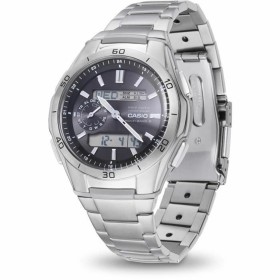 Montre Homme Casio Noir Argenté (Ø 43,5 mm) de Casio, Montres bracelet - Réf : S7289215, Prix : 196,73 €, Remise : %