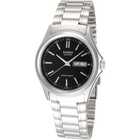 Montre Unisexe Casio DATE Noir Argenté (Ø 35 mm) de Casio, Montres bracelet - Réf : S7289258, Prix : 69,38 €, Remise : %