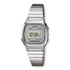 Montre Unisexe Casio LA670WEA-7EF Gris Argenté (Ø 25 mm) de Casio, Montres bracelet - Réf : S7289310, Prix : 62,11 €, Remise : %