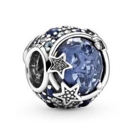 Charm da Donna Pandora CELESTIAL BLUE SPARKLING STARS di Pandora, Bead Charm - Rif: S7289318, Prezzo: 100,49 €, Sconto: %