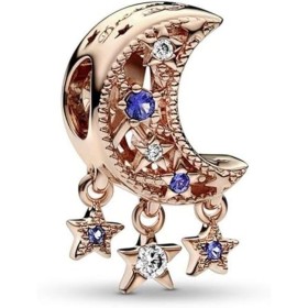 Pendentif Femme Pandora LUNA E STELLE de Pandora, Charms et perles - Réf : S7289369, Prix : 105,29 €, Remise : %