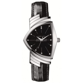 Men's Watch Hamilton VENTURA SS BLACK DIAL - BLACK LEATHER STRAP by Hamilton, Wrist Watches - Ref: S7289381, Price: 922,44 €,...