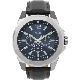 Montre Homme Timex ESSEX AVENUE Noir (Ø 44 mm) de Timex, Montres bracelet - Réf : S7289531, Prix : 80,85 €, Remise : %