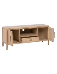 Mobile TV SAPHIRA Naturale Legno MDF da BigBuy Home, Tavoli e porta TV - Ref: S8801799, Precio: 285,52 €, Descuento: %