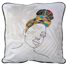 Cushion Alexandra House Living Venecia Multicolour Textile 45 x 45 cm by Alexandra House Living, Cushions - Ref: D1625723, Pr...