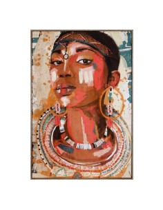 Tela 83 x 123 cm Africana da BigBuy Home, Stampe e quadri su tela - Ref: S8801849, Precio: 78,76 €, Descuento: %