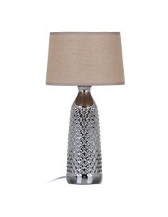 Lampe de bureau Home ESPRIT Marron Rose Sel Bois de manguier 15 W 220 V 16 x 7 x 18 cm | Tienda24 Tienda24.eu