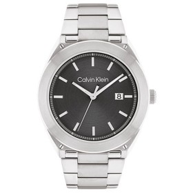 Relógio masculino Calvin Klein 25200196 Cinzento Prateado (Ø 44 mm) de Calvin Klein, Relógios com braselete - Ref: S7290274, ...