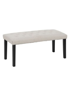 Sillón Botones Negro Gris Acero 62 x 85 x 47 cm (2 Unidades) | Tienda24 Tienda24.eu