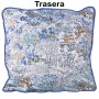 Cojín Alexandra House Living Venecia Multicolor Textil 45 x 45 cm de Alexandra House Living, Cojines - Ref: D1625759, Precio:...