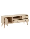 Mueble de TV MARIE 140 x 40 x 55 cm Natural Madera Madera MDF | Tienda24 Tienda24.eu