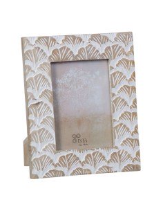 Portafoto 21 x 2 x 26 cm Legno Bianco da BigBuy Home, Cornici da parete e da tavolo - Ref: S8802063, Precio: 15,86 €, Descuen...