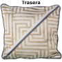 Cojín Alexandra House Living Venecia Multicolor Textil 45 x 45 cm de Alexandra House Living, Cojines - Ref: D1625770, Precio:...