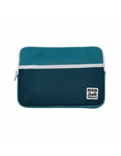 Funda para Portátil Benetton Sequins Azul claro (34 x 25 x 2 cm) | Tienda24 Tienda24.eu