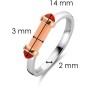 Anillo Mujer Ti Sento 12224CP/56 16 de Ti Sento, Anillos - Ref: S7290953, Precio: 53,70 €, Descuento: %