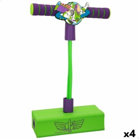 Bâton sauteur Toy Story 3D Vert Enfant (4 Unités)