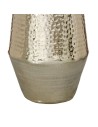 Vase 20 x 20 x 46,5 cm Golden Aluminium | Tienda24 Tienda24.eu