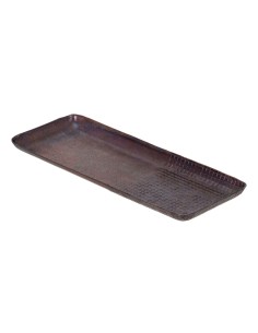 Bol Percutti Mélamine Marron Vert 18,9 x 18,9 x 8,5 cm Bambou (4 Unités) | Tienda24 Tienda24.eu