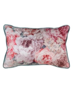 Coussin Rose Velours 50 x 30 cm | Tienda24 Tienda24.eu