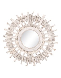 Mirror Set Alexandra House Living Golden Metal 11 x 50 x 50 cm (3 Pieces) | Tienda24 Tienda24.eu