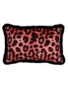 Cojín Naranja Leopardo 45 x 30 cm | Tienda24 Tienda24.eu