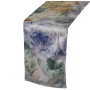 Runner da Tavolo Alexandra House Living Azzurro Tessile 180 x 30 cm Velluto Floreale Ricamo di Alexandra House Living, Runner...