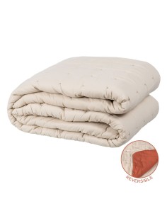 Trapunta 270 x 280 cm Beige Rosso Scuro da BigBuy Home, Coperte e copriletti - Ref: S8802400, Precio: 88,34 €, Descuento: %