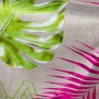 Camino de Mesa Alexandra House Living Verde Fucsia Textil 180 x 30 cm Hojas Terciopelo de Alexandra House Living, Caminos de ...