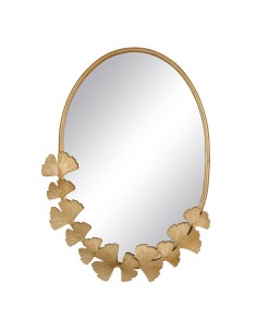 Wall mirror 55,5 x 10,5 x 28,5 cm Golden Metal | Tienda24 Tienda24.eu