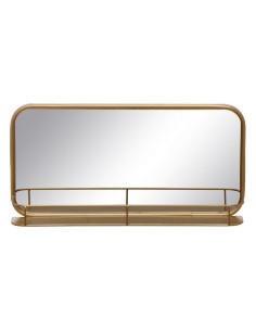 Wall mirror Golden Crystal Iron 62 x 16 x 65 cm | Tienda24 Tienda24.eu