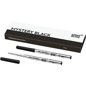 Caneta sobresselente Montblanc 128210 Preto (2 Unidades) de Montblanc, Recargas para canetas - Ref: S7292346, Preço: 44,66 €,...