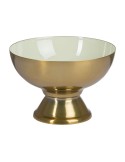 Centerpiece 25 x 25 x 16,5 cm Golden Green Iron | Tienda24 Tienda24.eu