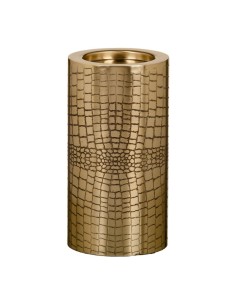 Portacandele Dorato Metallo 12 x 12 x 23 cm da BigBuy Home, Candelieri e portacandele - Ref: S8802553, Precio: €23.03, Descue...