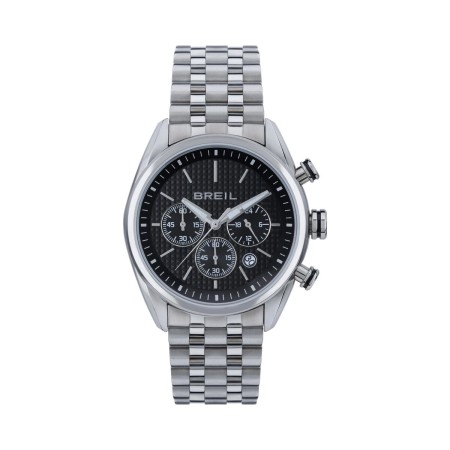 Reloj Hombre Breil TW1986 Negro Plateado (Ø 43 mm) de Breil, Relojes de pulsera - Ref: S7292885, Precio: 168,55 €, Descuento: %