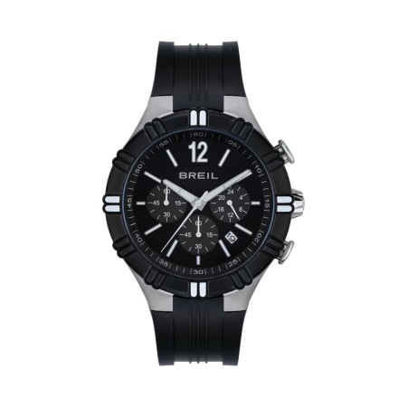 Reloj Hombre Breil TW1984 Negro (Ø 44 mm) de Breil, Relojes de pulsera - Ref: S7292887, Precio: 154,40 €, Descuento: %