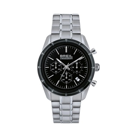 Relógio masculino Breil TW1897 Preto Prateado de Breil, Relógios com braselete - Ref: S7292888, Preço: 168,55 €, Desconto: %