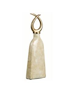 Vase Gold 12,5 x 12,5 x 20 cm | Tienda24 Tienda24.eu