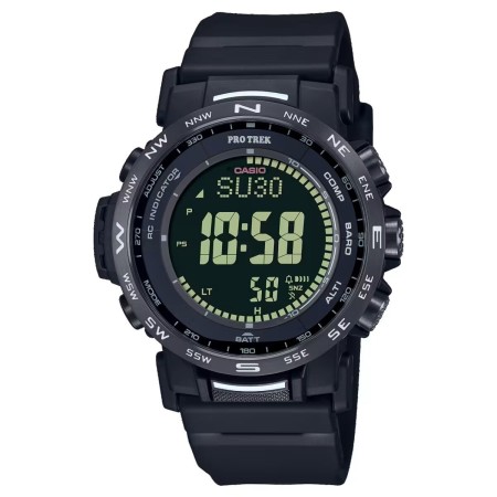 Relógio masculino Casio Pro Trek Super-Twisted Nematic Display (Ø 44,5 mm) de Casio Pro Trek, Relógios com braselete - Ref: S...