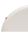 Mesa de apoio 40,5 x 40,5 x 62 cm Dourado Branco Ferro | Tienda24 Tienda24.eu