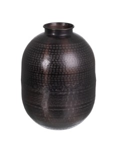 Vaso 26,5 x 26,5 x 36 cm Nero Alluminio da BigBuy Home, Vasi - Ref: S8802626, Precio: 40,45 €, Descuento: %