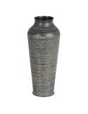 Vase 20 x 20 x 49,5 cm Schwarz Aluminium | Tienda24 Tienda24.eu