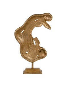 Statua Decorativa Astratto 39,5 x 11 x 63 cm Dorato da BigBuy Home, Soprammobili - Ref: S8802648, Precio: 70,28 €, Descuento: %