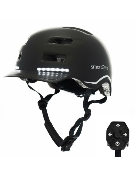 Capacete para Trotinete Elétrica Smartgyro SMART MAX Preto | Tienda24 Tienda24.eu