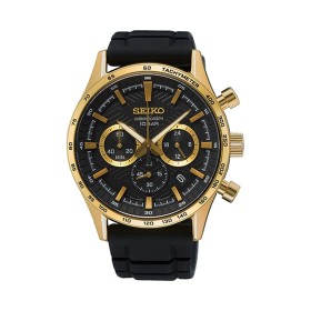 Men's Watch Seiko SSB446P1 Black by Seiko, Wrist Watches - Ref: S7293083, Price: 401,19 €, Discount: %