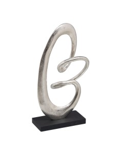 Figura Decorativa DKD Home Decor Origin of Species Plateado Cromado 55 x 18 x 42 cm | Tienda24 Tienda24.eu