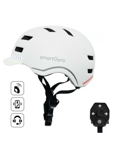 Casco para Patinete Eléctrico Smartgyro SMART PRO Blanco de Smartgyro, Patinetes - Ref: S0448744, Precio: 84,86 €, Descuento: %