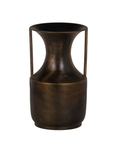 Vaso 17 x 17 x 29 cm Dorato Metallo da BigBuy Home, Vasi - Ref: S8802721, Precio: €26.60, Descuento: %