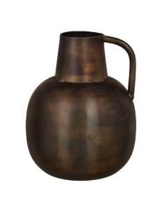 Vaso Dorato Metallo 15 x 15 x 20 cm da BigBuy Home, Vasi - Ref: S8802723, Precio: €20.56, Descuento: %