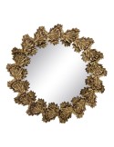 Wall mirror 79 x 3 x 79 cm Golden DMF | Tienda24 Tienda24.eu