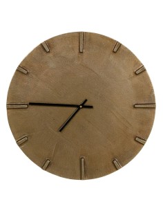 Orologio da Parete 38 x 1 x 38 cm Dorato Alluminio da BigBuy Home, Orologi da parete - Ref: S8802786, Precio: €39.58, Descuen...